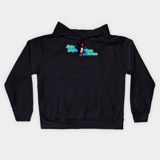 mojo dojo retro art Kids Hoodie